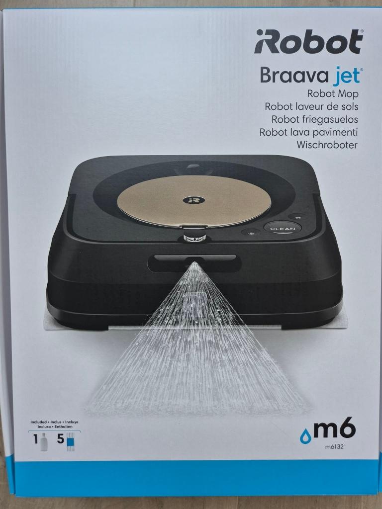 Robot BRAAVA JET M6 - NIEUW, Ophalen of Verzenden, Nieuw, Robotstofzuiger