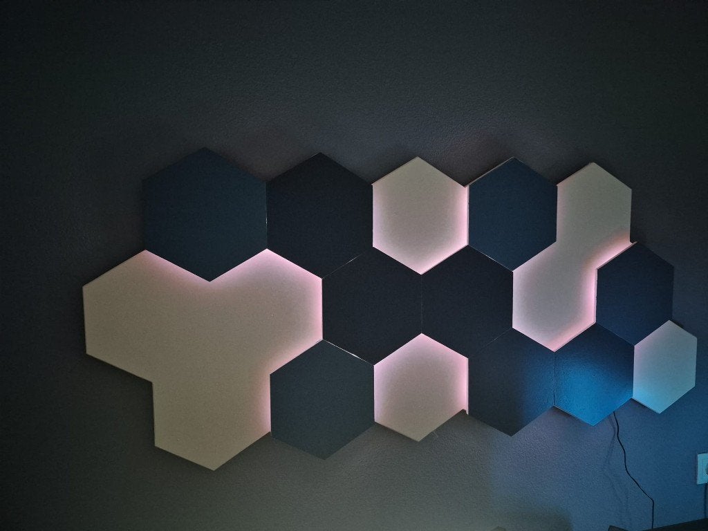 Muurdecoratie voor jongenskamer met LED verlichting, Ophalen, Hout, Nieuw, 144 cm