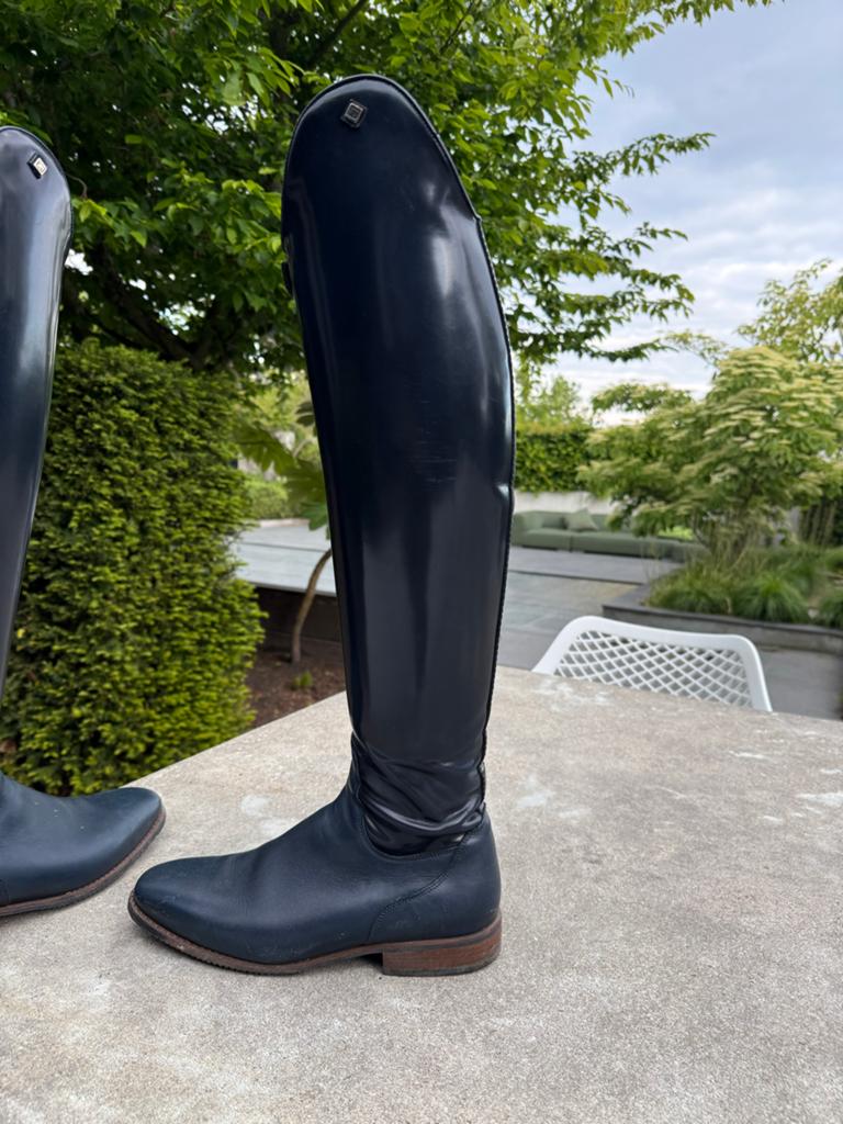 De Niro boots paardrijlaarzen blauw, Ophalen of Verzenden, Zo goed als nieuw, Dressuur