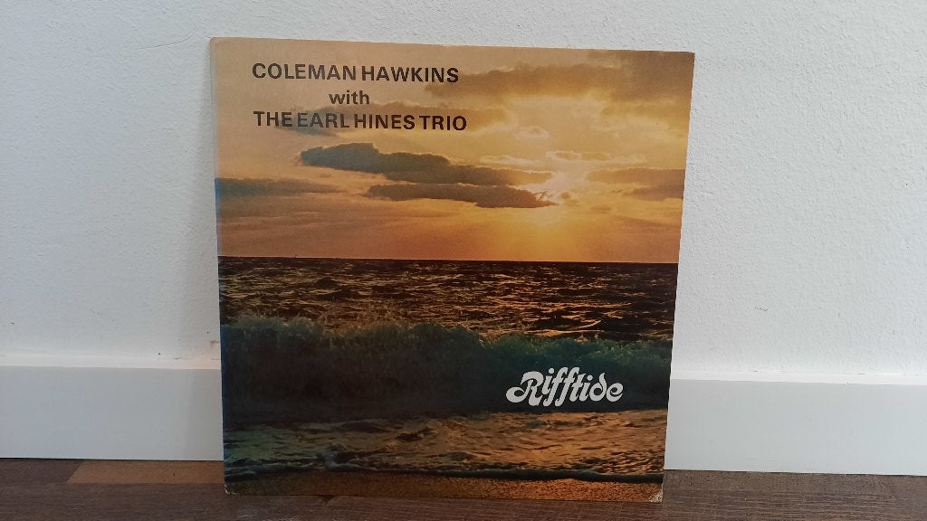 Coleman Hawkins w. The Earl Hines Trio - Rifftide LP, Jazz, LP, Gebruikt, Ophalen of Verzenden, 12 inch