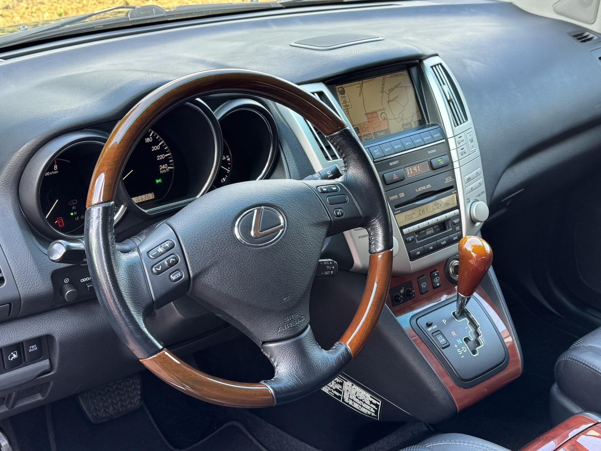 Lexus RX 350 Executive V6 Houten Stuur Mark-Levinson, Auto's, Gebruikt, 276 pk, Leder, Bedrijf