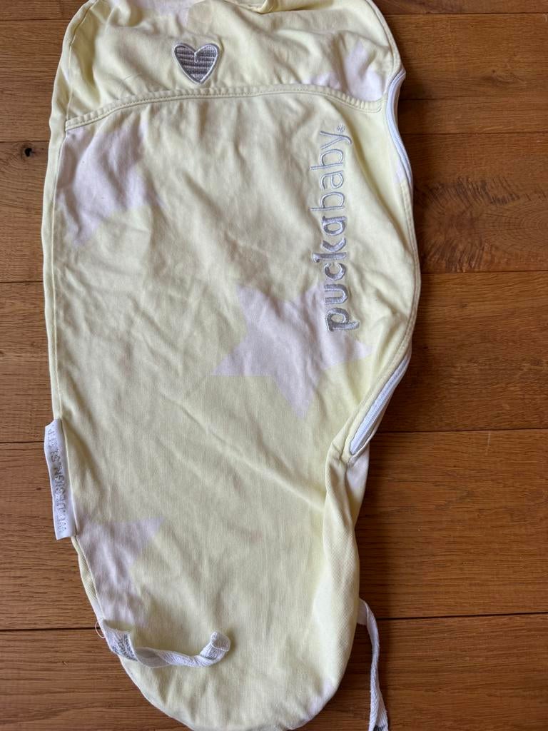 Puckababy Piep Inbakerslaapzak - 0-3 mnd l, 0,5 TOG, Ophalen of Verzenden, Zo goed als nieuw, Minder dan 70 cm, Bakerzak of Bakerdoek