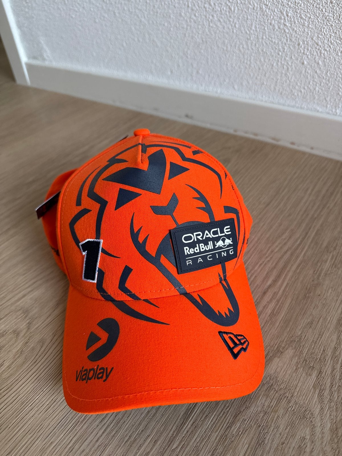 Max Verstappen Pet 2021/2022 - Oranje Red Bull Racing, Ophalen, Zo goed als nieuw, One size fits all, Pet