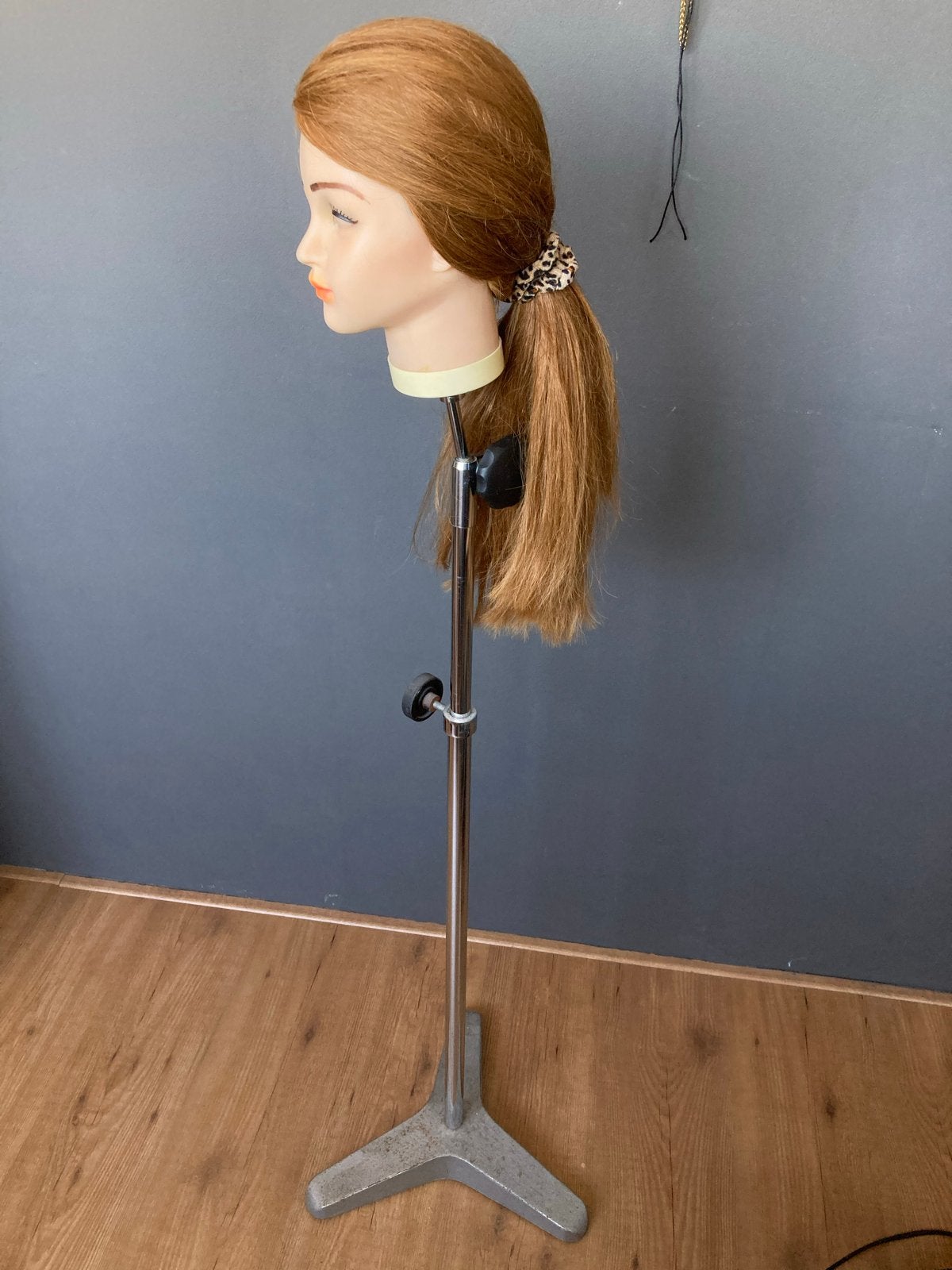Kapperskop met standaard - Oefenhoofd voor haarstyling, Ophalen, Gebruikt, Overige typen