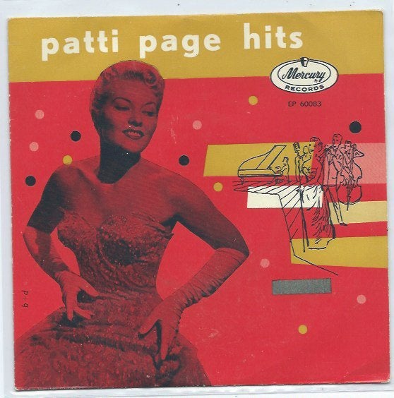Patti Page- EP 60083 Patti Page Hits, Beschermende buitenhoes, Ophalen of Verzenden, 7 inch, EP