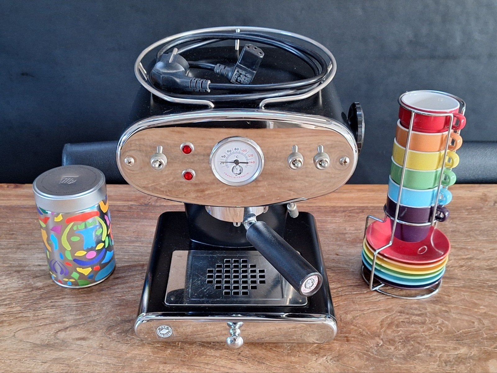 Illy Francis Francis! X1 Espresso-machine espressoapparaat, Ophalen, Koffiepads en cups, Gebruikt, Espresso apparaat