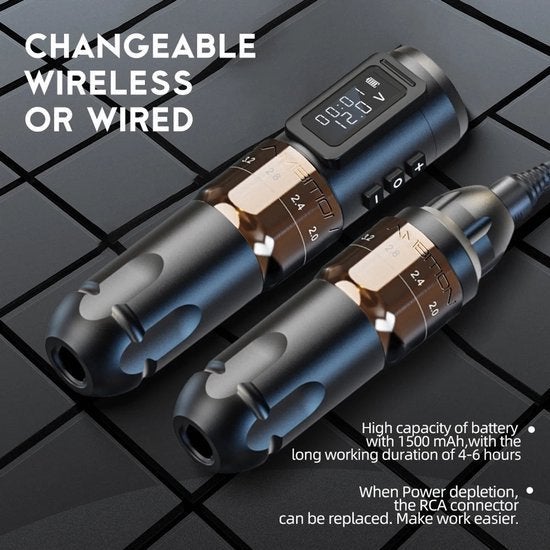 Tattoo Machine - Tattoo pen - Tattoo Set - Complete set voor, Corvance B.V., Verzenden, Nieuw, Corvancebol@gmail.com