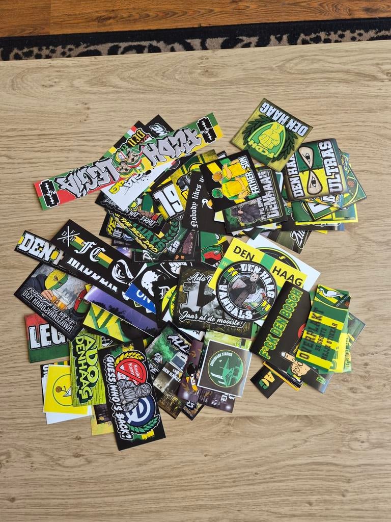 Ado/FC Den Haag stickers, Verzamelen, Ophalen of Verzenden, Nieuw, Overige binnenlandse clubs, Poster, Plaatje of Sticker