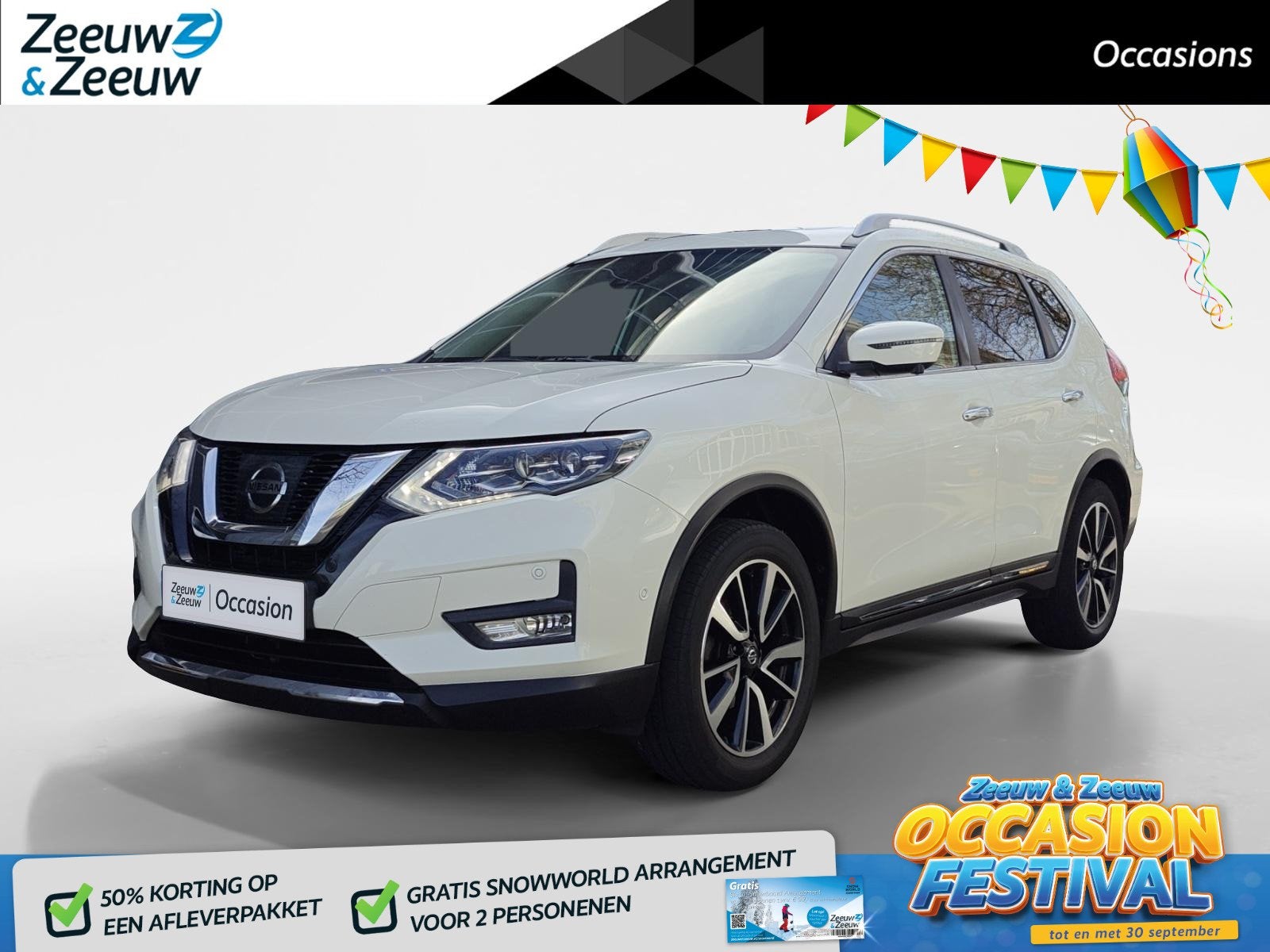 Nissan X-Trail 1.6 DIG-T Tekna | STOEL/ ACHTERBANK VERWARMIN, Auto's, 12 maanden, 1618 cc, 4 cilinders, Leder