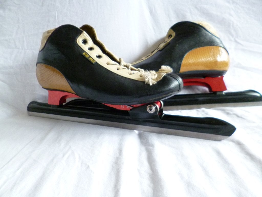 Viking nagano gold klapschaatsen. (41), Sport en Fitness, Schaatsen, Gebruikt, Ophalen of Verzenden, Noren, Viking