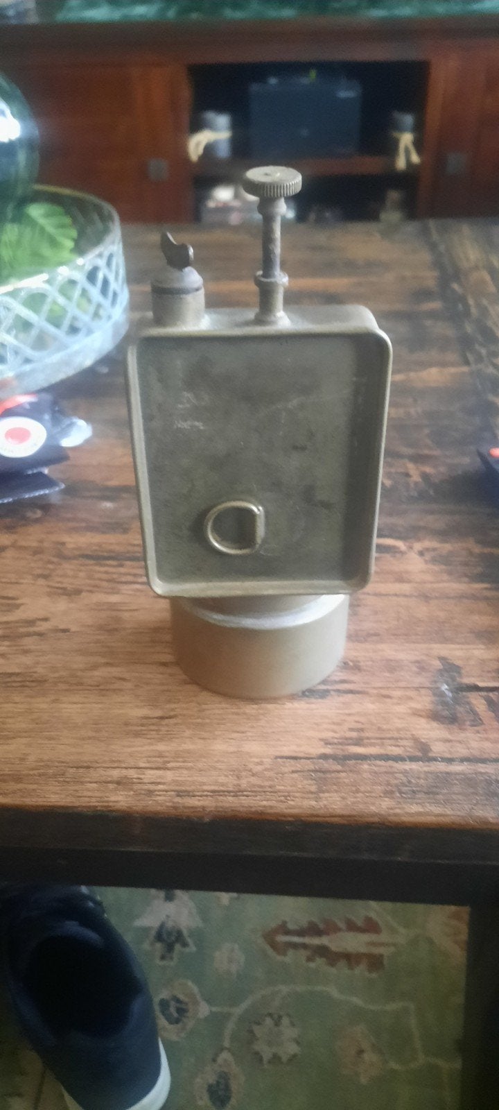 nog een oude  mijn werkers lamp, Ophalen