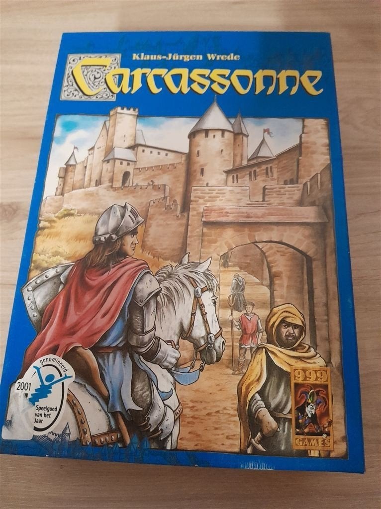 carcassonne - 999 games - s4078, Verzenden, Zo goed als nieuw