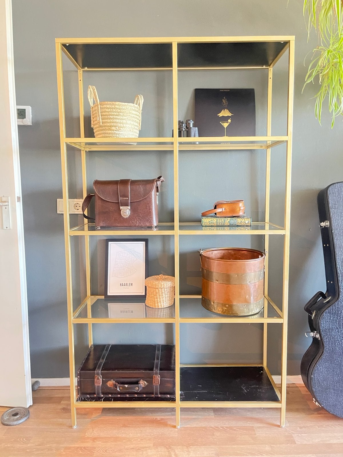 Open vitrine kast, Huis en Inrichting, Ophalen, Gebruikt