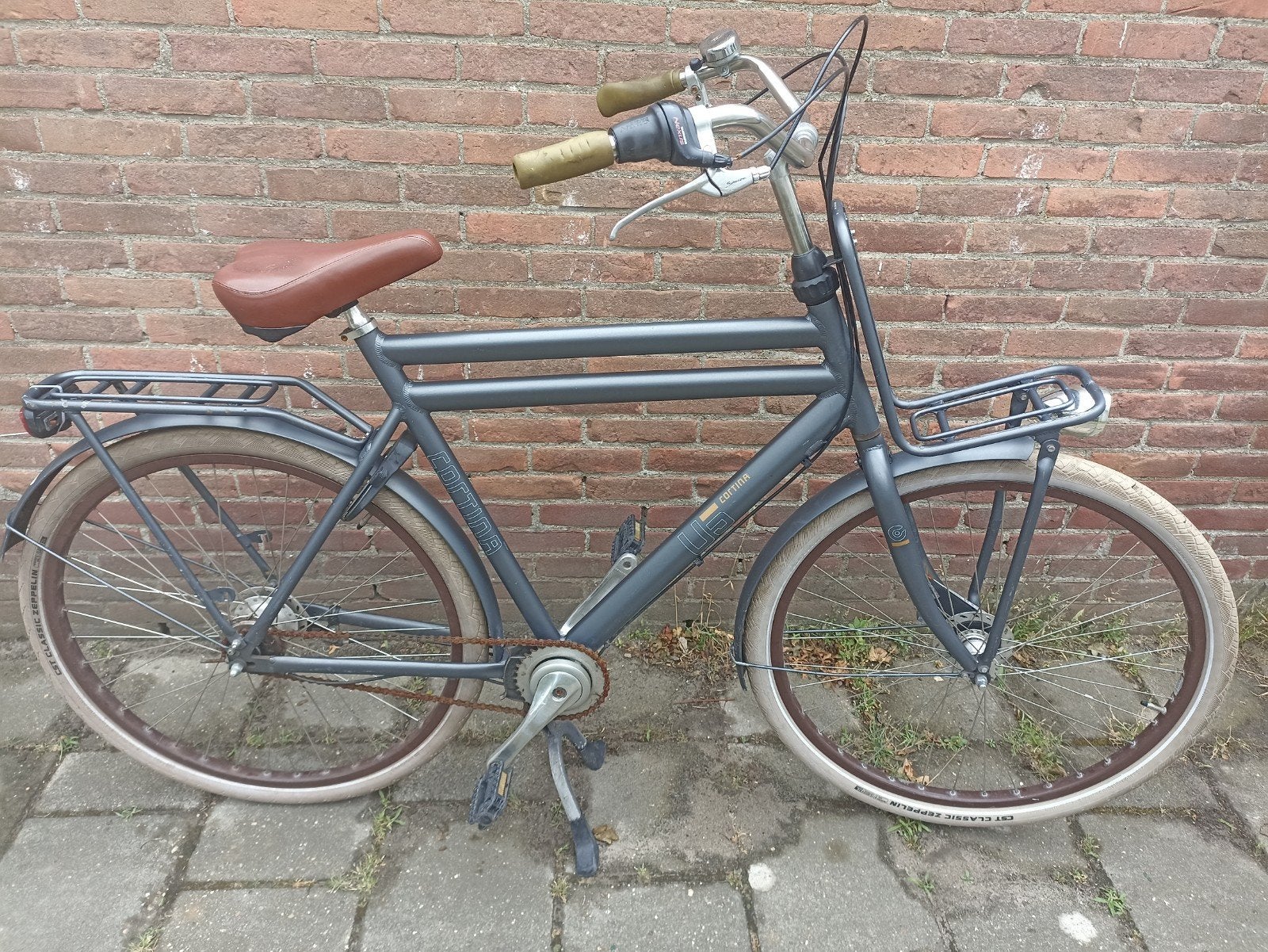 Cortina U5 Herenfiets 28 inch Rollerbrakes Opknapper, Ophalen of Verzenden, Gebruikt, Versnellingen