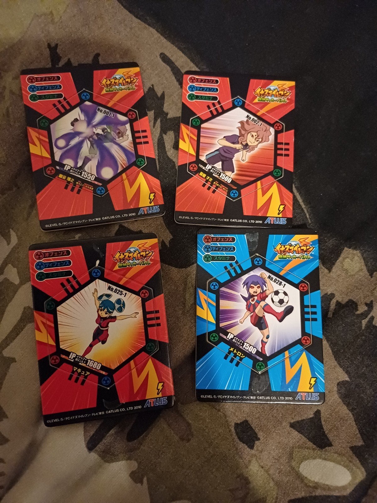 Inazuma Eleven Trading Card Pogs small set pt. 1, Verzamelen, Ophalen of Verzenden, Adventure, Losse flippo's