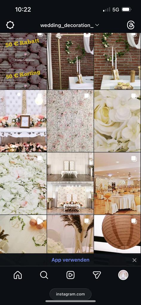 Faire bruiloft decoratie uitverkoop, Hobby en Vrije tijd, Feestartikelen | Verhuur, Ophalen, Zo goed als nieuw, Geboorte of Huwelijk