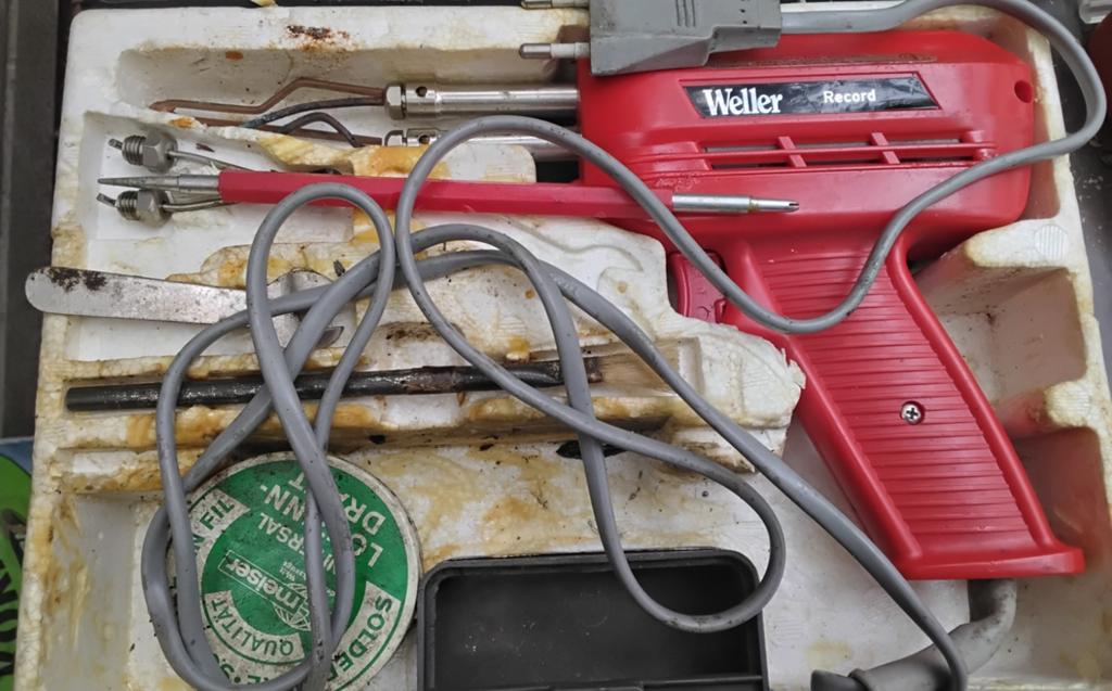 Weller soldeerapparaat met diverse onderdelen, Ophalen of Verzenden, Gebruikt, Overige typen