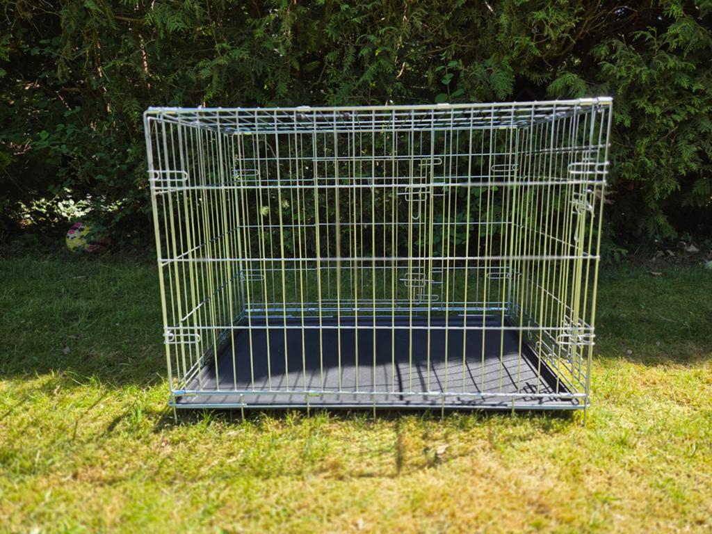 Hondenbench, Ophalen of Verzenden, Zo goed als nieuw, 75 tot 110 cm, Minder dan 65 cm