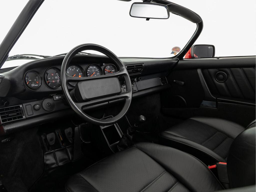 Porsche 911 3.2 Speedster narrow body *1 of 161*, Auto's, Voorwielaandrijving, Stof, Zwart, Cabriolet