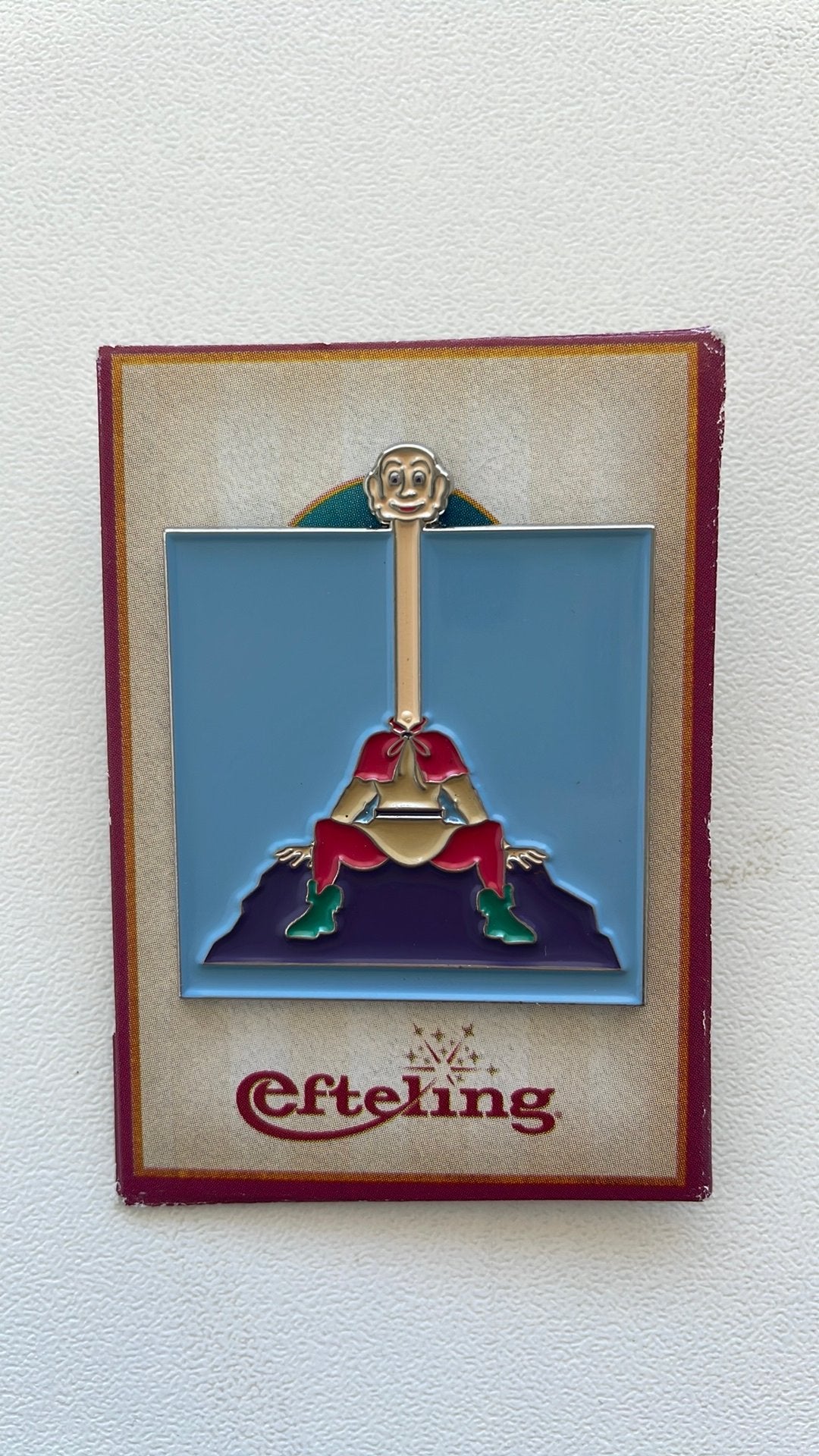 Efteling pin Langnek, Verzamelen, Ophalen of Verzenden, Nieuw, Button of Speldje