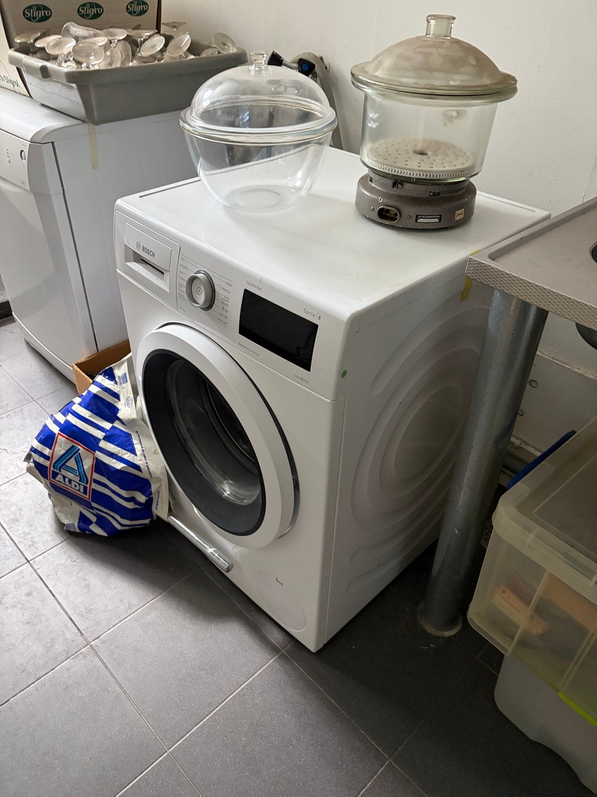 Witgoedpakket: Wasmachine, Droger, Vaatwasser, Diepvries, Ko, Ophalen, 1200 tot 1600 toeren, Gebruikt, Minder dan 85 cm