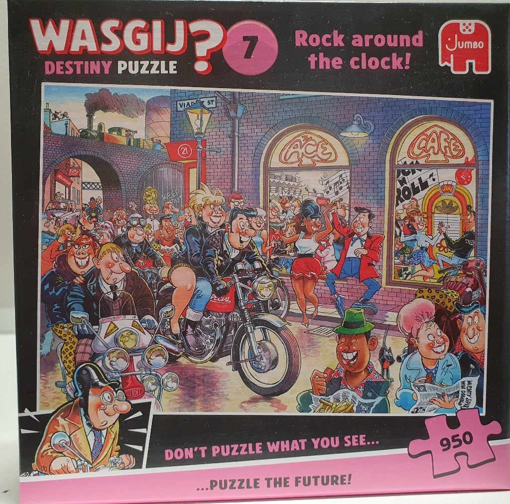 Wasgij puzzels 950 - 1000 stukjes, Hobby en Vrije tijd, Denksport en Puzzels, Ophalen of Verzenden, 500 t/m 1500 stukjes, Gebruikt
