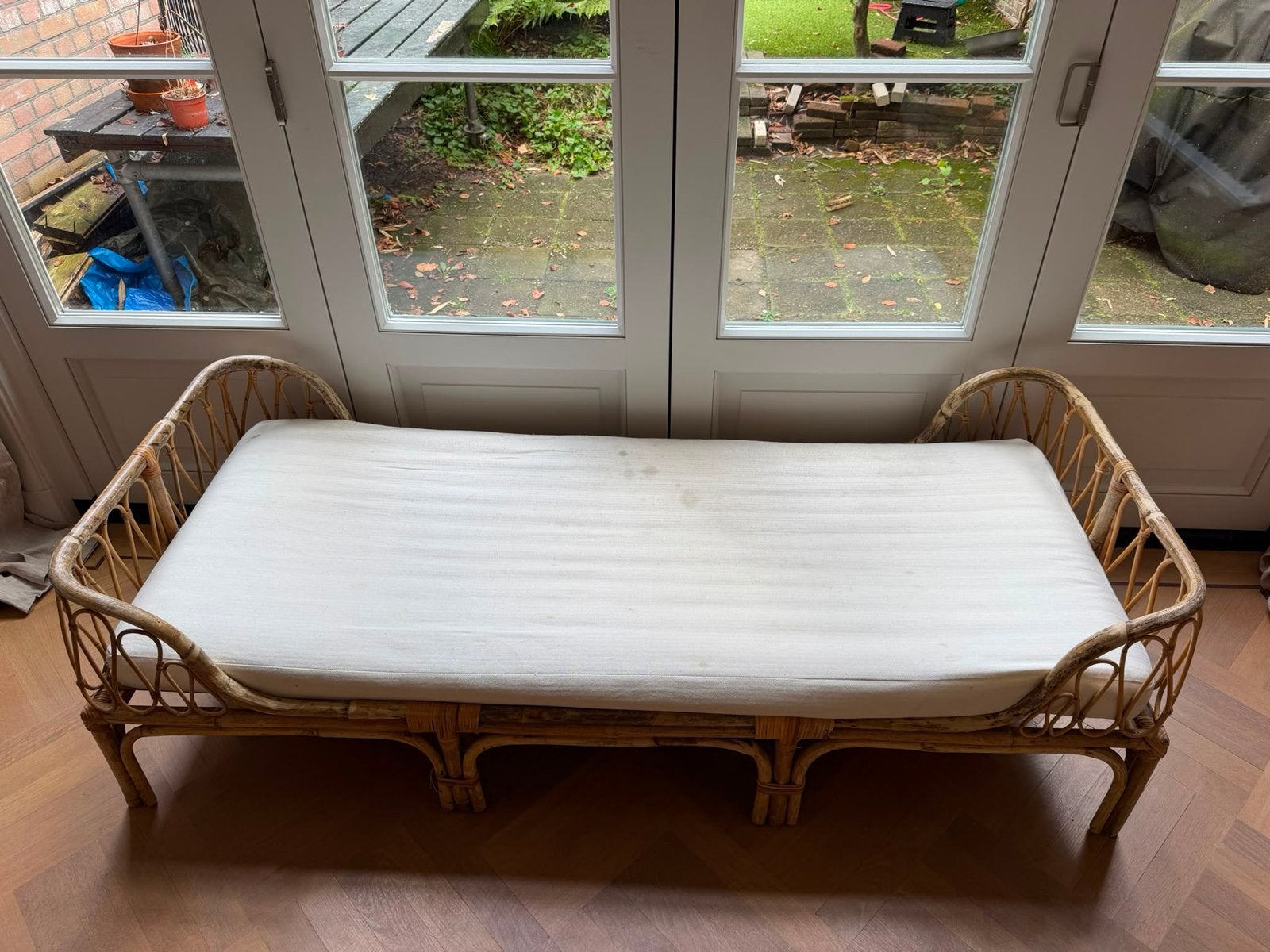 rotan daybed kinderbed met matras, Ophalen