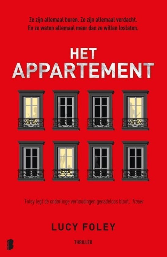 Lucey foley: het appartement, Ophalen of Verzenden, Gelezen