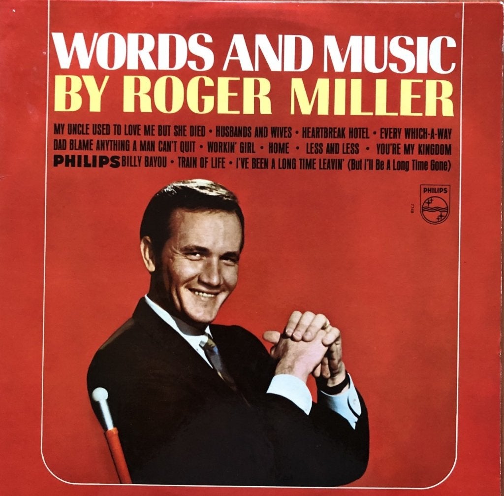 ROGER MILLER L: WORDS AND MUSIC BY, Ophalen of Verzenden, Zo goed als nieuw, Overige formaten