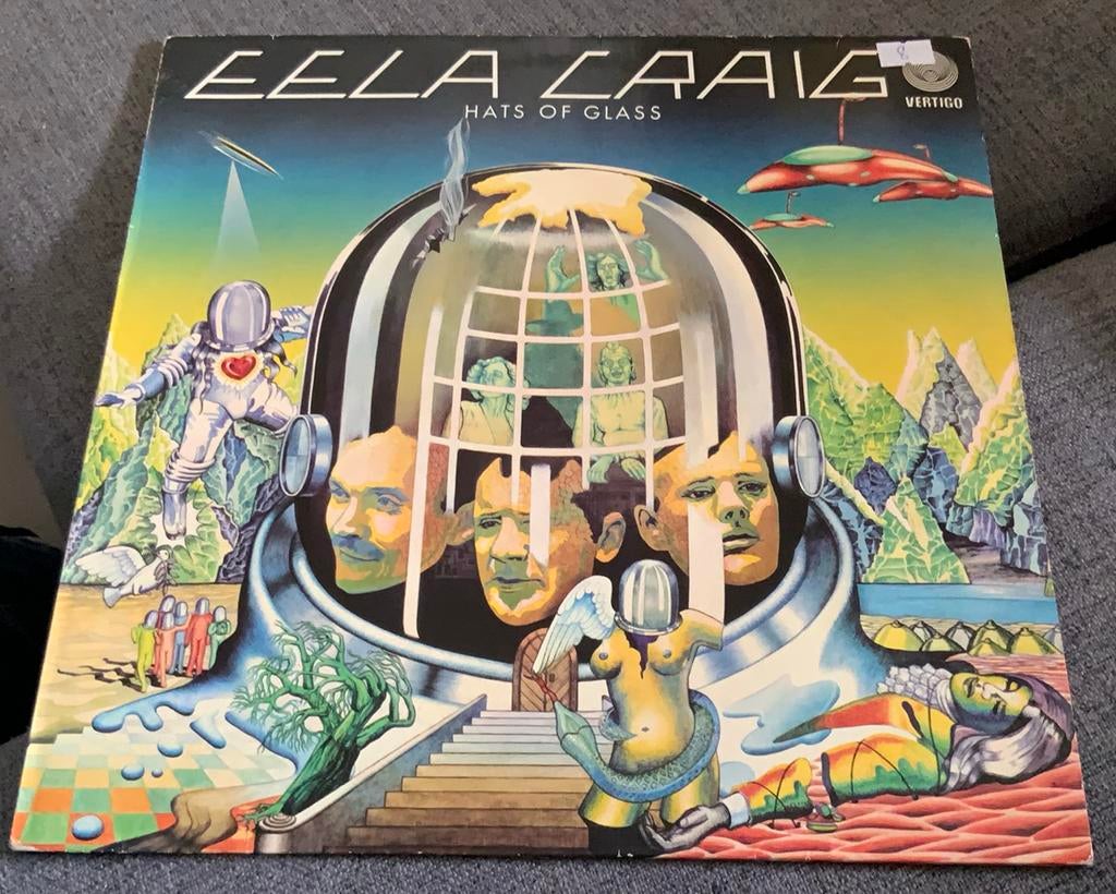 VINYL LP EELA CRAIG HATS OF GLASS 1978 VERTIGO GERMANY, Verzenden, Gebruikt, 12 inch, Progressive