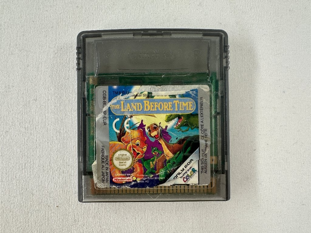 The Land Before Time Nintendo Gameboy Color, Gebruikt, 1 speler, Onbekend, Ophalen of Verzenden