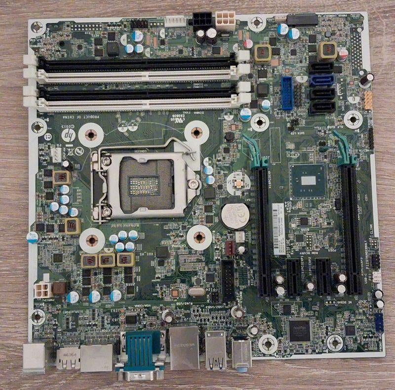 Moederbord: HP-Z240 Workstation, Computers en Software, Moederborden, Ophalen, Gebruikt, LGA 1151, DDR4