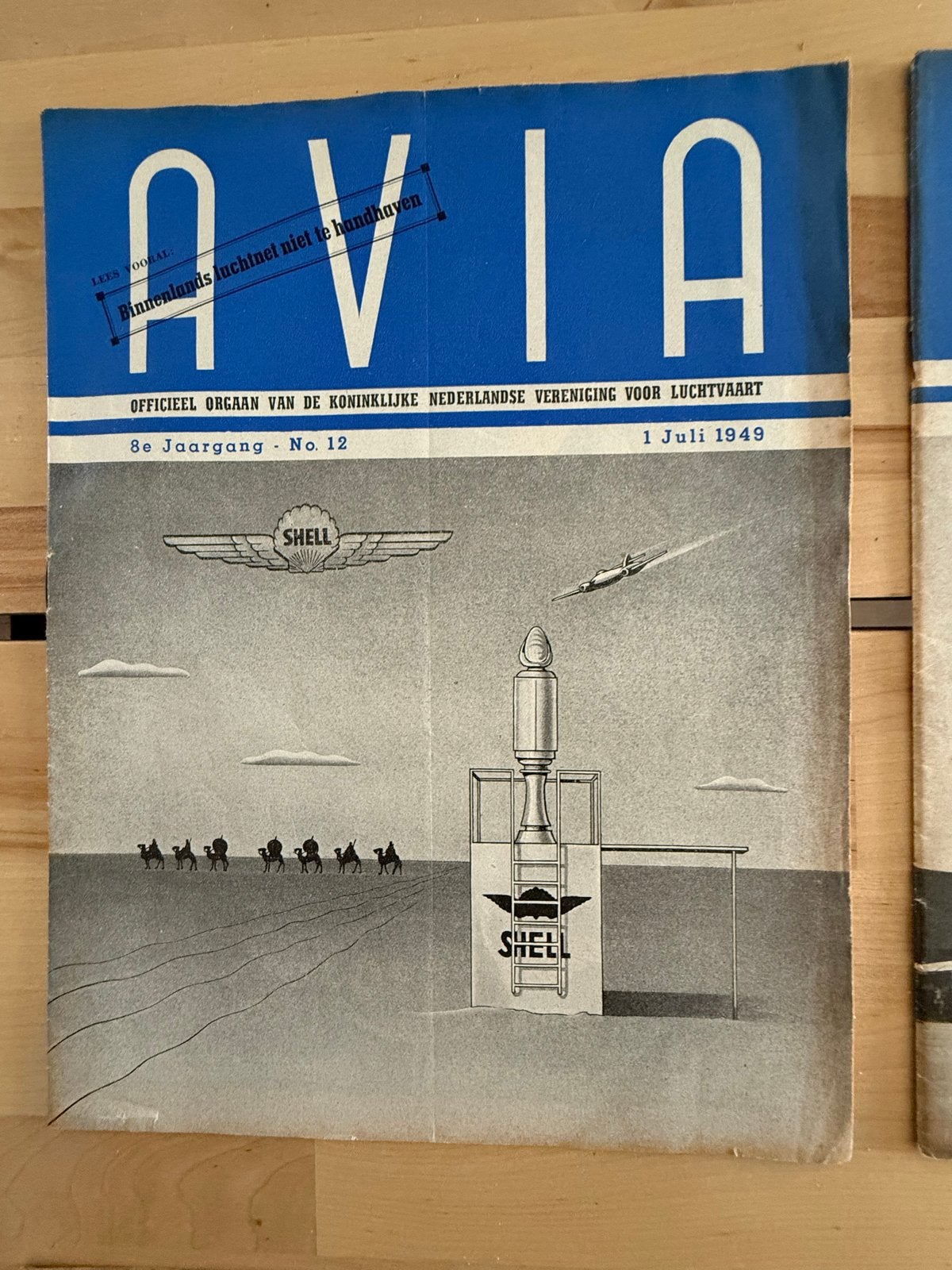 Avia Tijdschriften 1949 - Koninklijke Nederlandse Vereniging, Ophalen of Verzenden, Gelezen, Overige typen