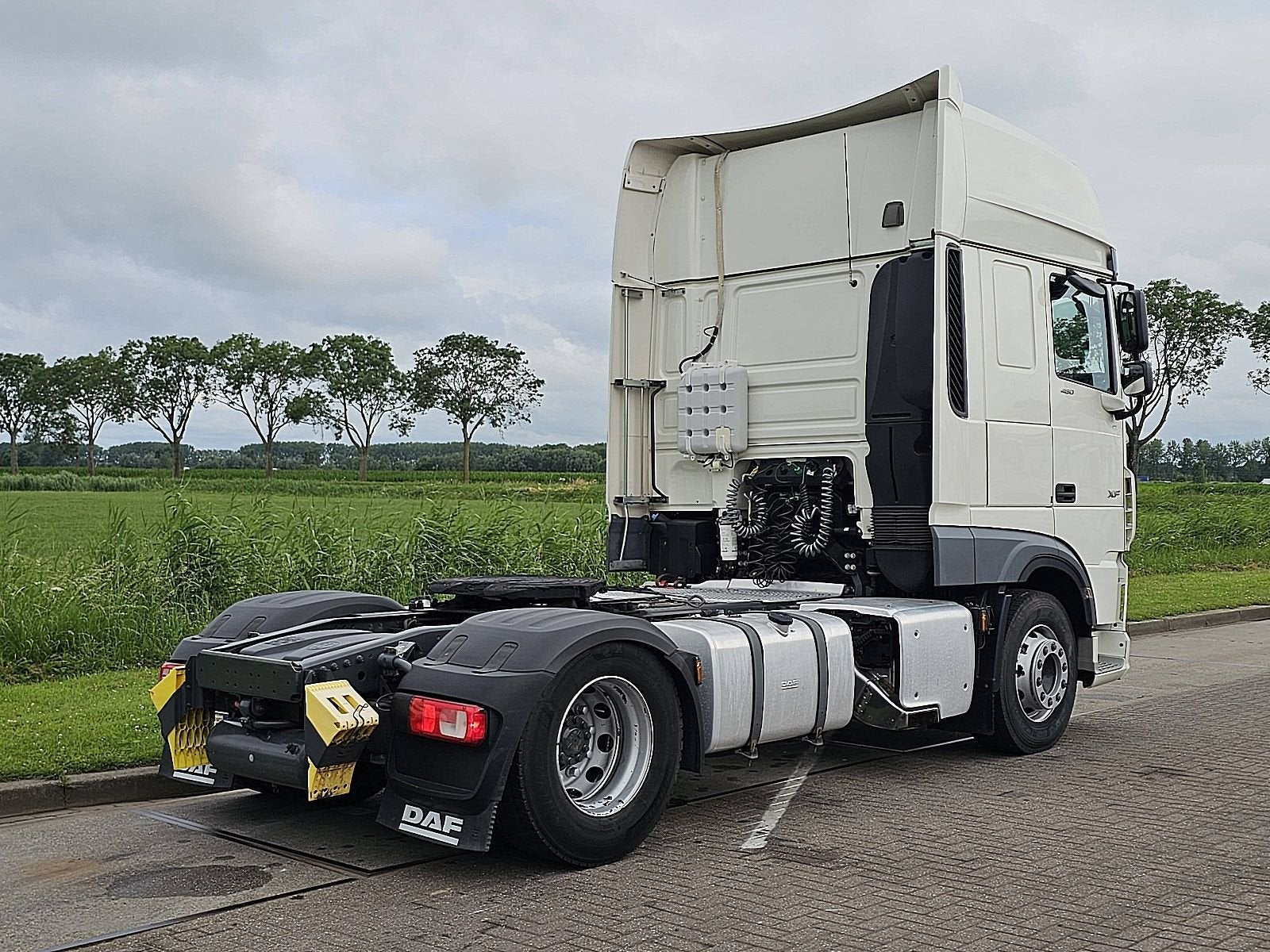 DAF XF 480, Automaat, Euro 6, Wit, Bedrijf