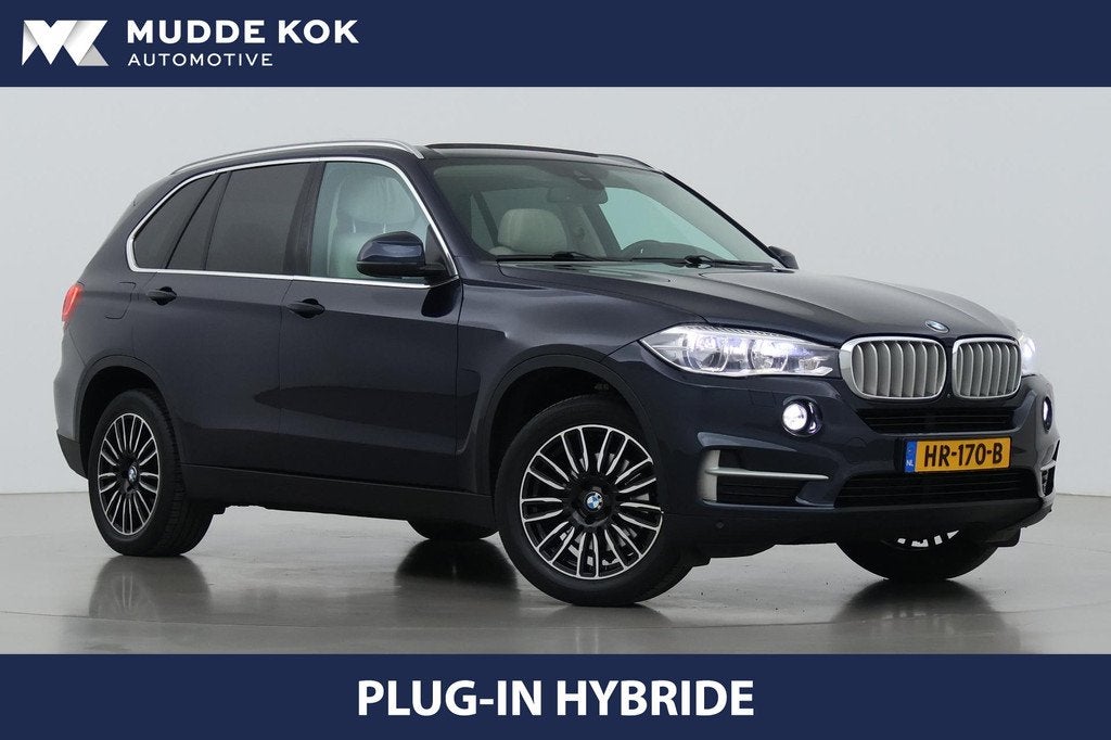 BMW X5 xDrive40e High Executive | Head-Up | Panoramadak | St, Gebruikt, 4 cilinders, Blauw, Vierwielaandrijving