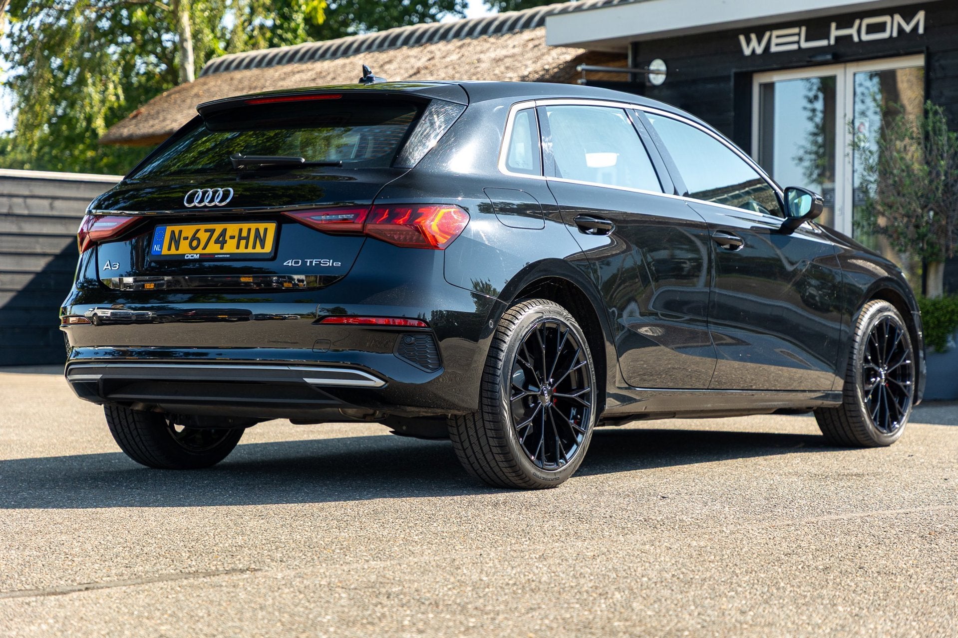 Audi A3 Sportback 40 TFSI e S Edition Soh 91% I Adaptive Cru, Auto's, 4 cilinders, Zwart, Automatische klimaatregeling, Nieuw