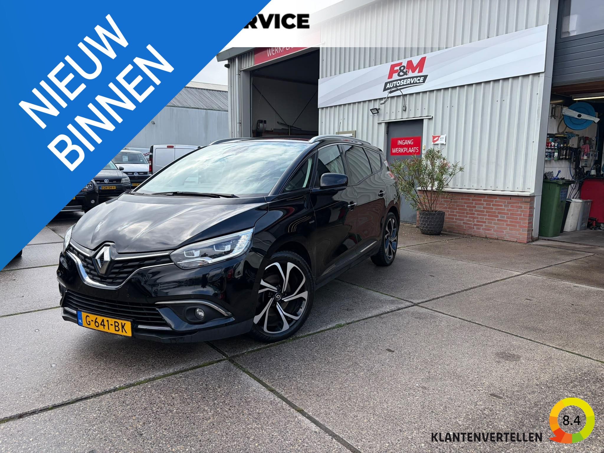 Renault Grand Scénic 1.3 TCe Bose 7p. Clima, cruise, stoelv, Auto's, Voorwielaandrijving, Euro 6, 4 cilinders, Zwart