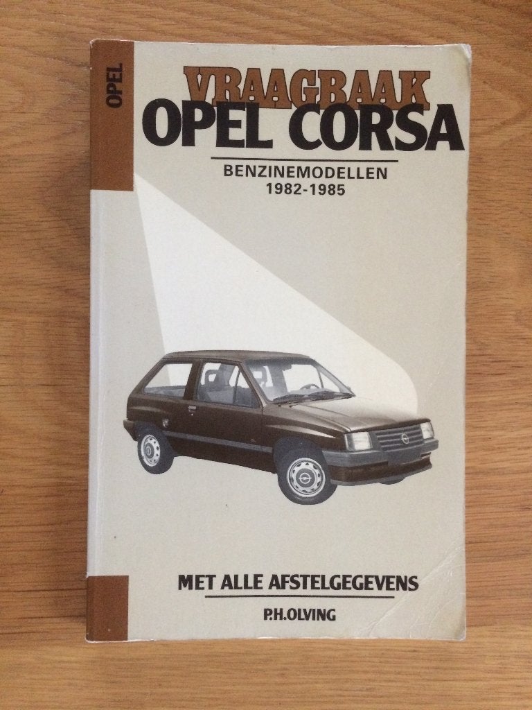 RUILEN: Opel Corsa A oldtimer klassieker vraagbaak boekje, Ophalen of Verzenden, Opel