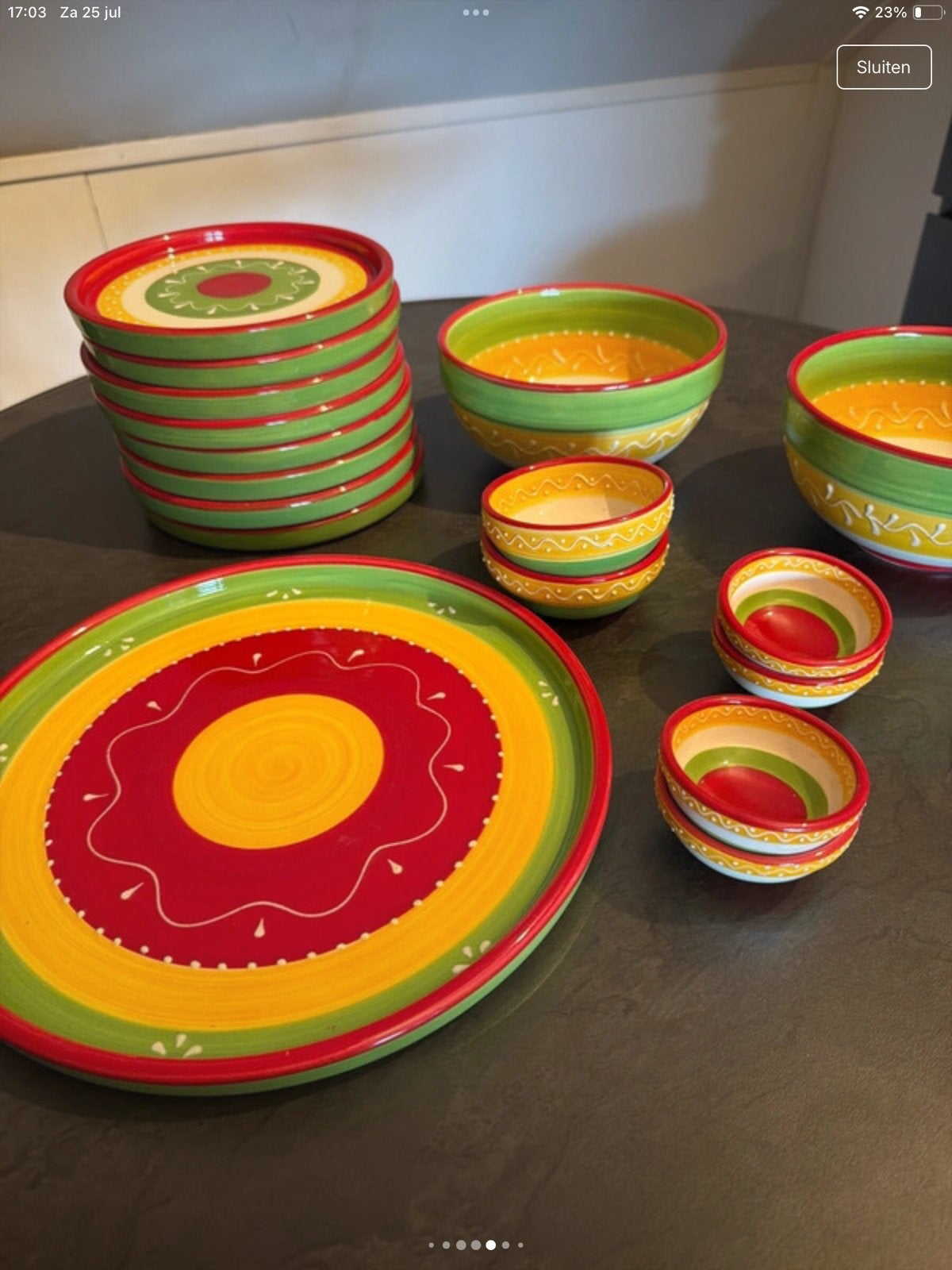 Tapas servies, Ophalen, Gebruikt, Overige merken, Schaal of Schalen