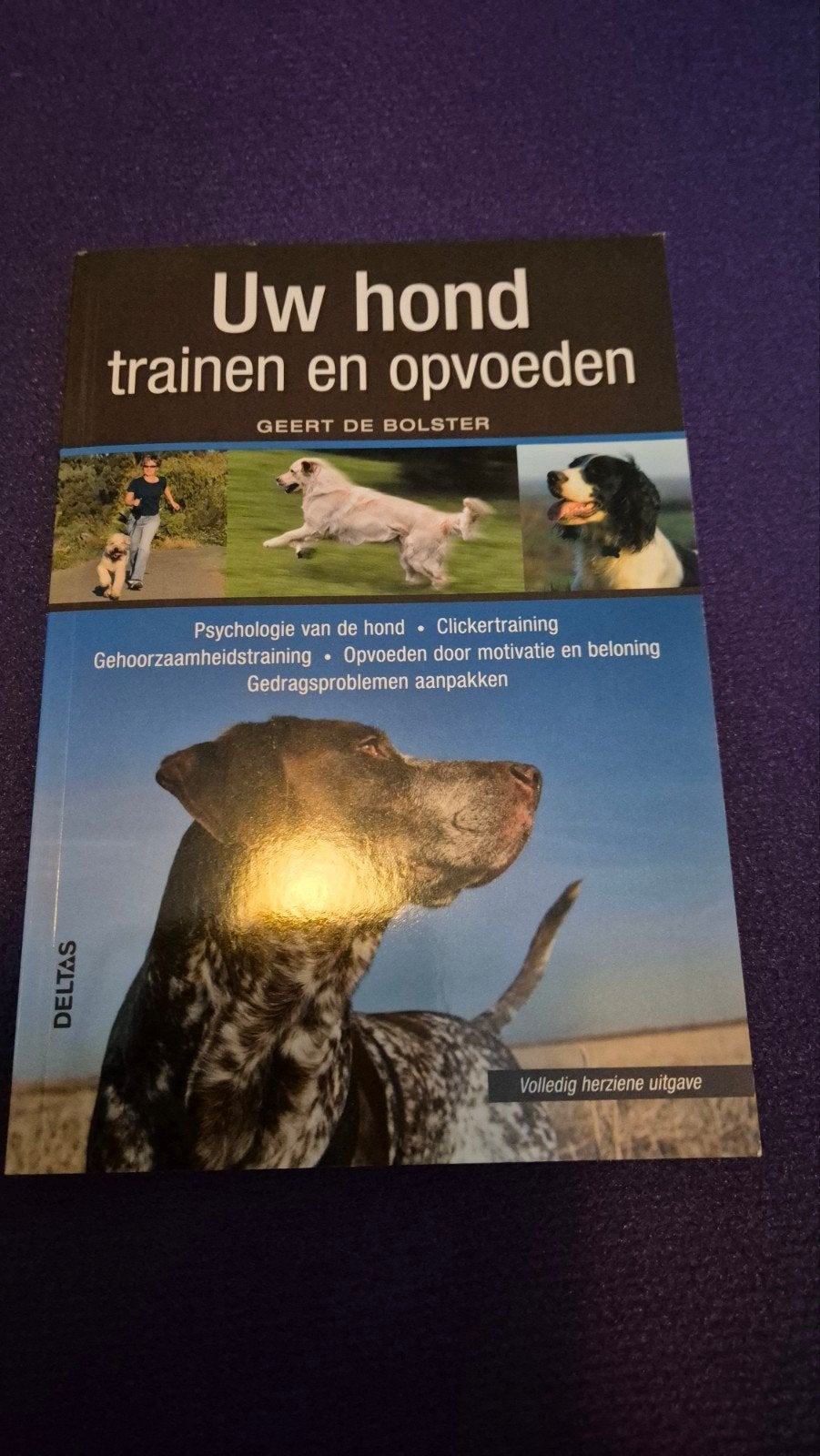 Uw hond trainen en opvoeden - Geert de Bolster, Ophalen of Verzenden, Zo goed als nieuw, Honden, Geert de Bolster