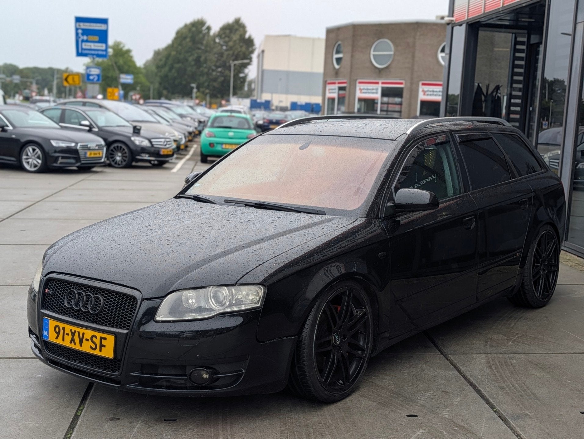 Audi A4 Avant 2.7 TDI Advance - Automaat - Leder - Clima, Auto's, 15 km/l, Gebruikt, Zwart, 2698 cc
