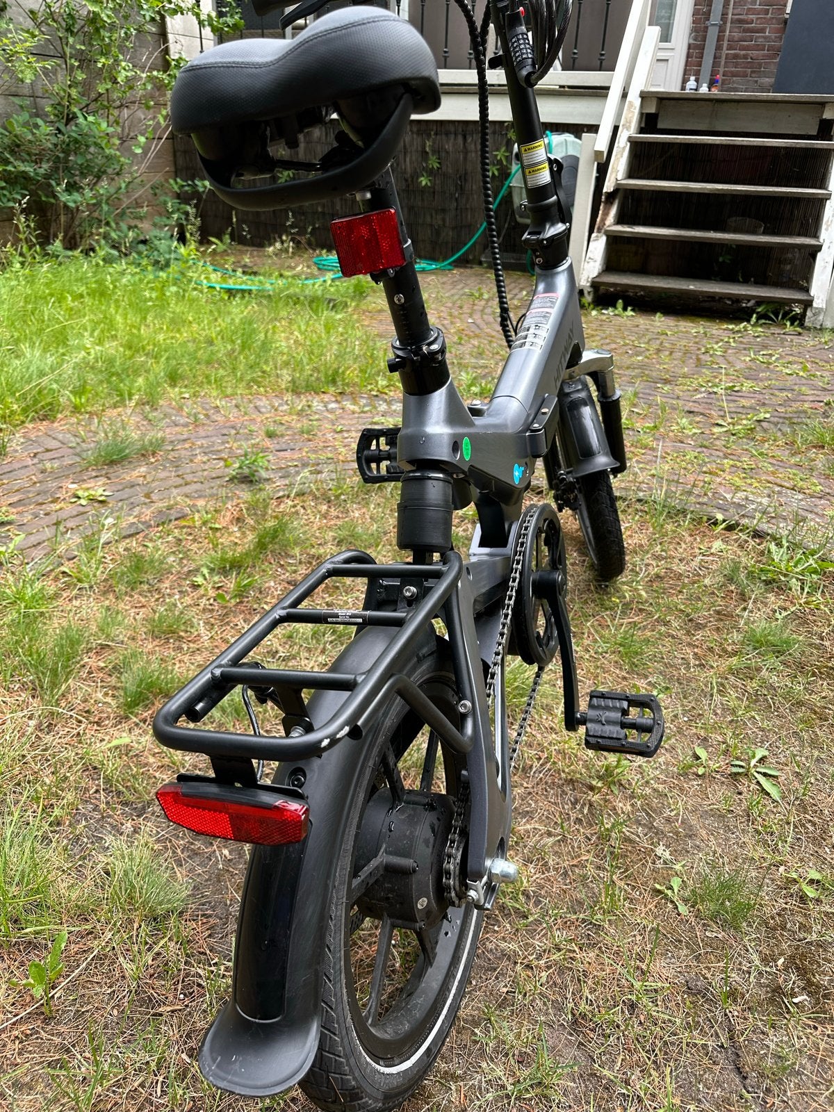 Hitway opvouwbare elektrische fiets - 900 km gereden, Ophalen, Zo goed als nieuw, 50 km per accu of meer, Overige merken