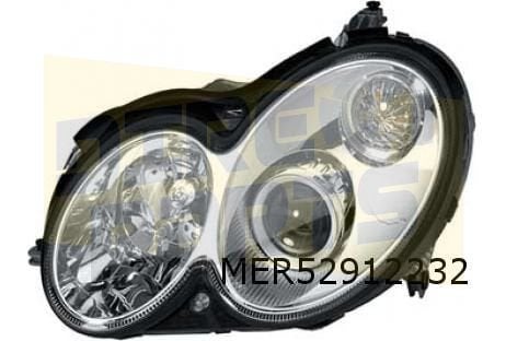 Mercedes-Benz CLK (6/02-4/09) koplamp Rechts (HID / D2S) OES, -, Verzenden, Nieuw, -