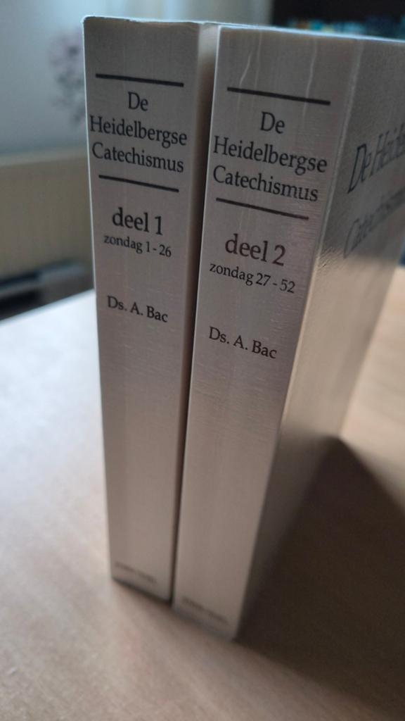 De Heidelbergse catechismus. Ds A Bac, Boeken, Ds A Bac, Christendom | Protestants, Ophalen of Verzenden, Zo goed als nieuw