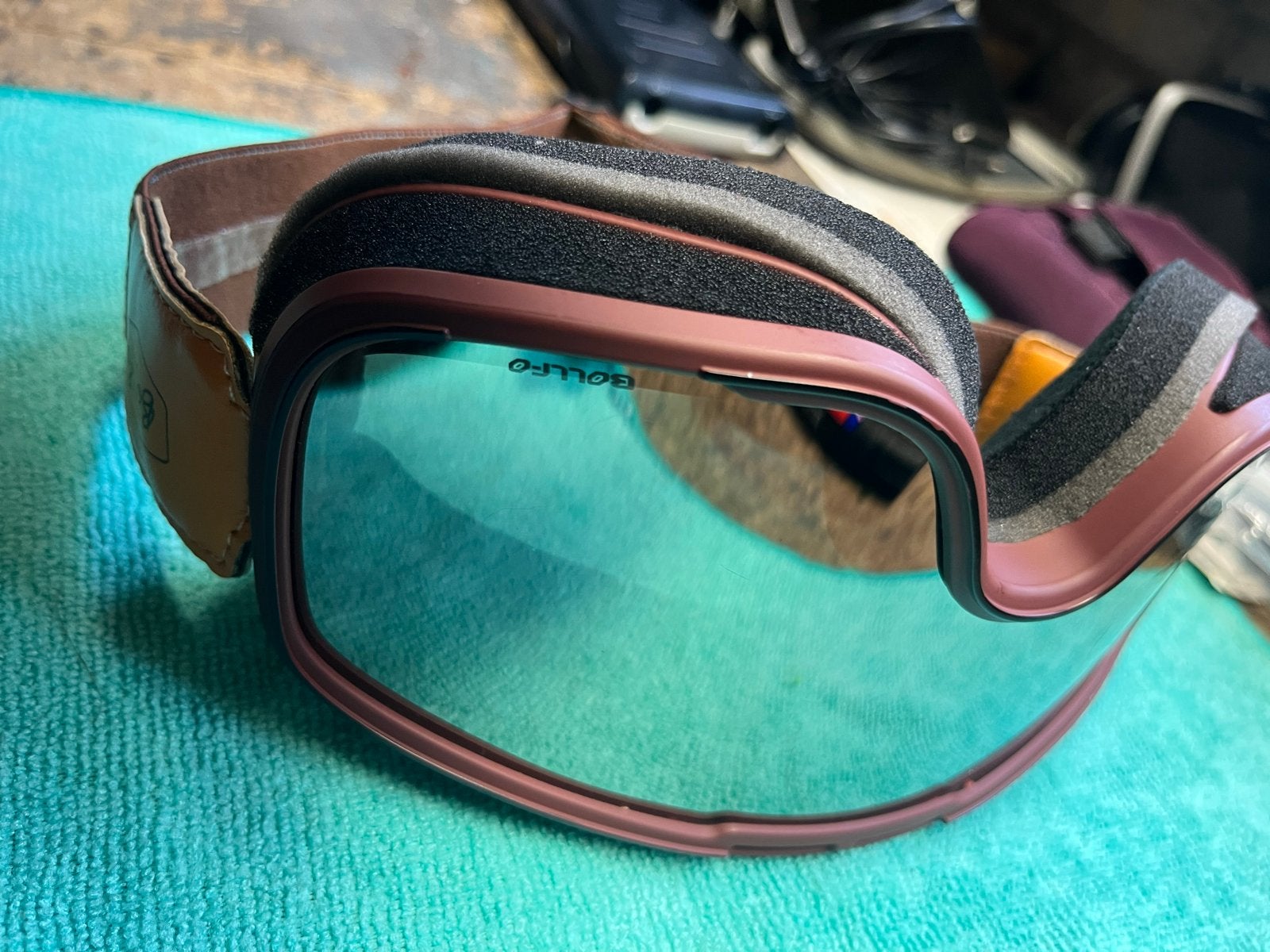 Motorhelm bril Jet Helm Caferacer, Ophalen of Verzenden, Tweedehands, Jethelm