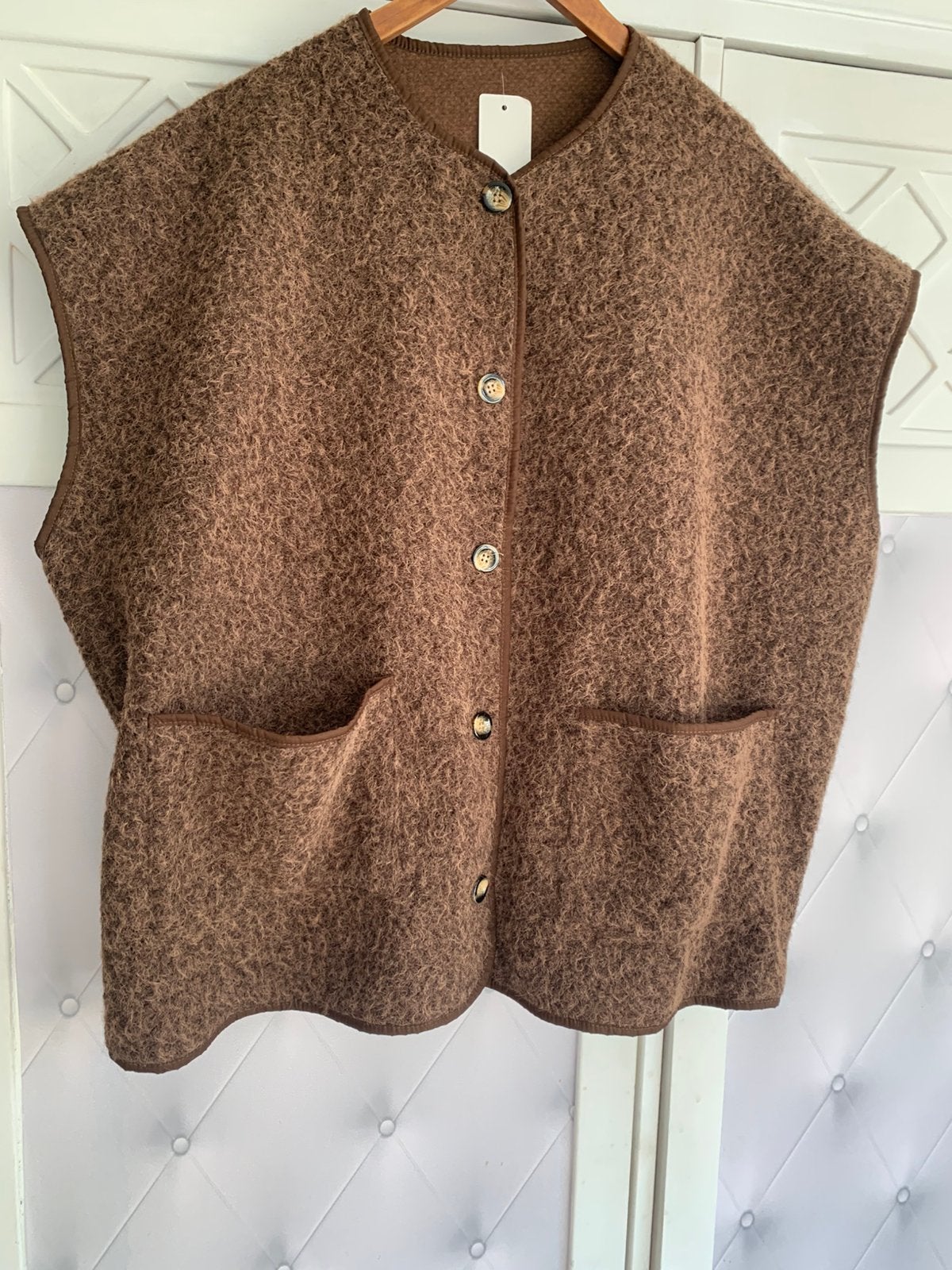 Bodywarmer maat 52/54, Kleding | Dames, Ophalen of Verzenden, Nieuw, Bruin, Jas of Mantel