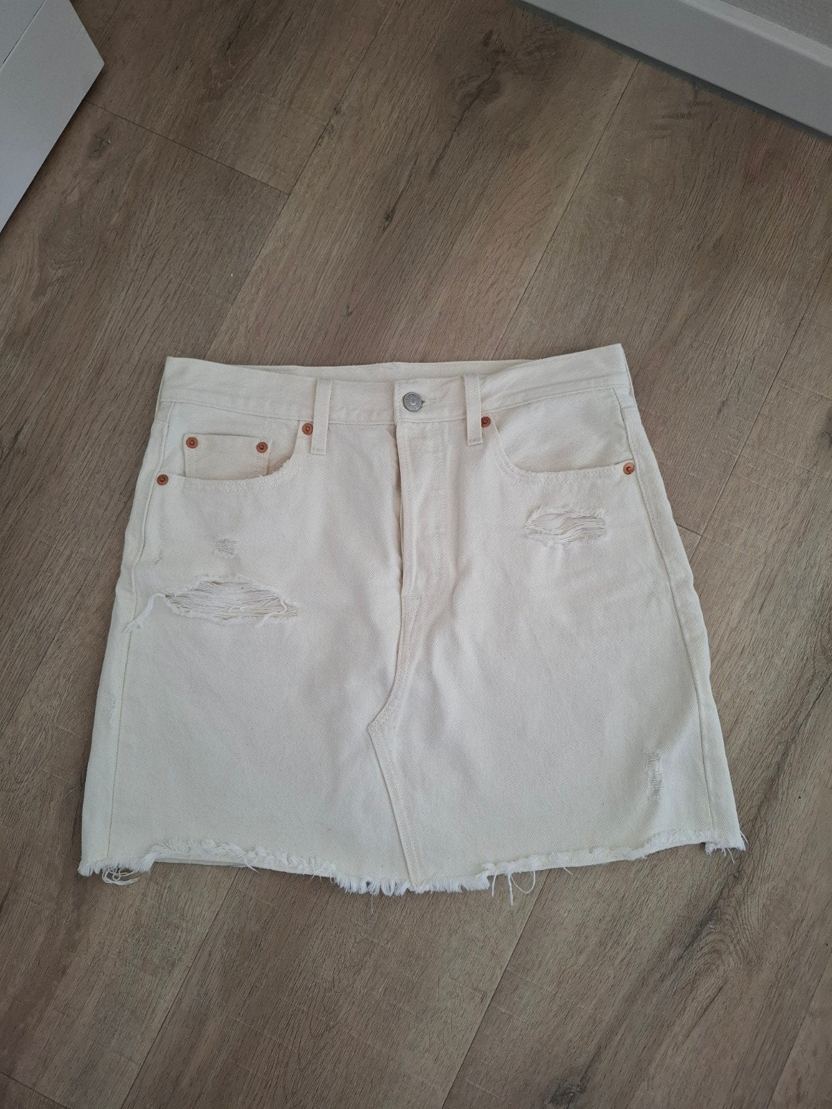 Levi's icon rokje maat 29, Kleding | Dames, Rokken, Beige, Ophalen of Verzenden, Zo goed als nieuw, Maat 36 (S)