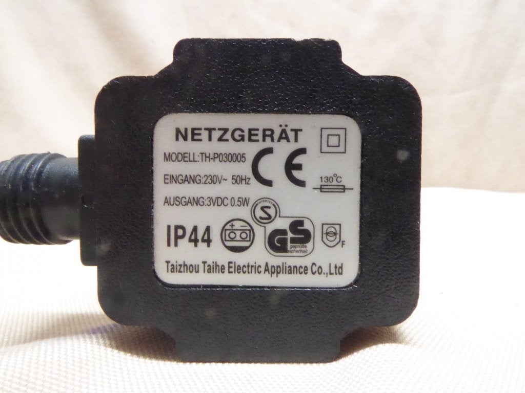 Adapter | netzgerat | TH-P030005 | 3VDC 0,5W | zgan, Ophalen of Verzenden, Zo goed als nieuw