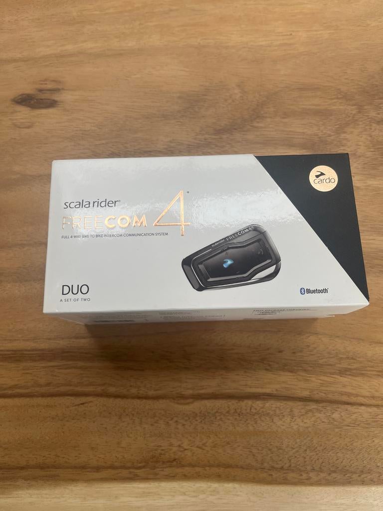 Scala Rider Freecom 4 Duo - Zo goed als nieuw, Motoren, Ophalen of Verzenden, Zo goed als nieuw