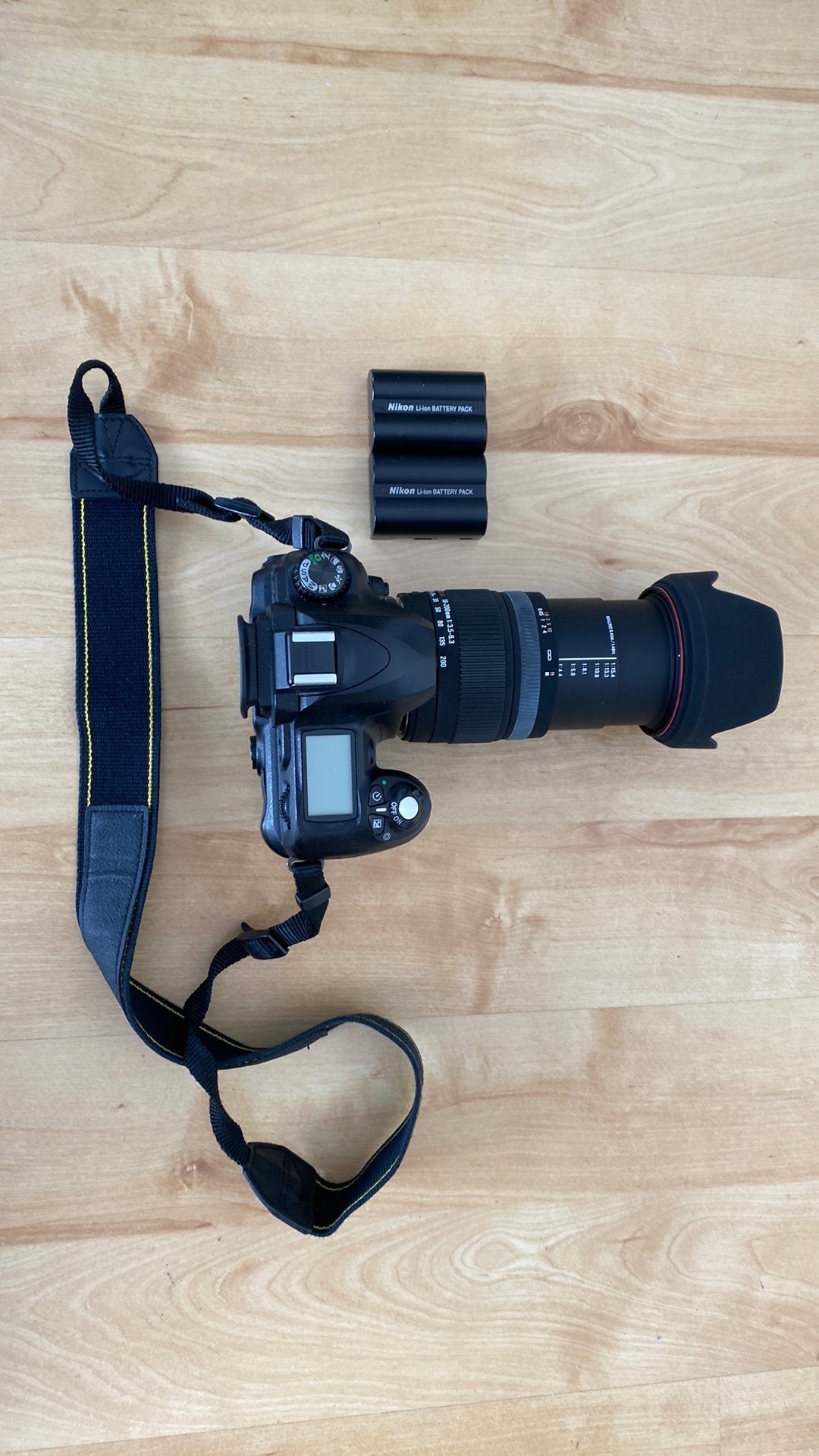 Nikon d50 met sigma 18-200 lens, Audio, Tv en Foto, Fotocamera's Digitaal, Ophalen, Gebruikt, Spiegelreflex, 4 t/m 7 keer